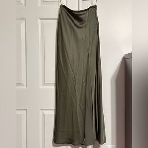 Mango NWT Olive Green Skirt